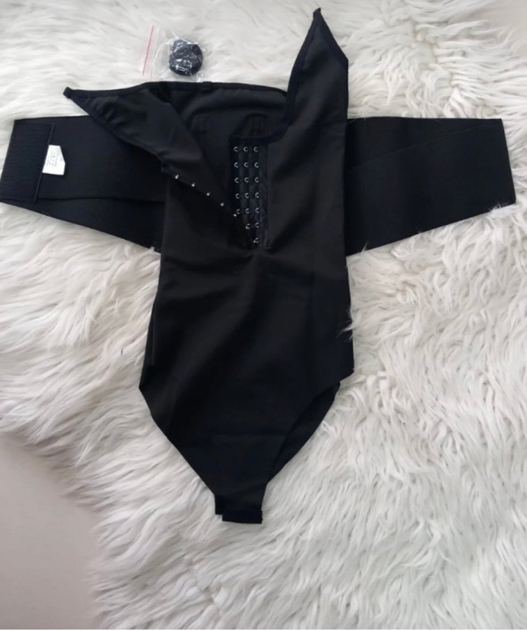 Siyah Bel Korsesi Midi Boy - Görsel 4