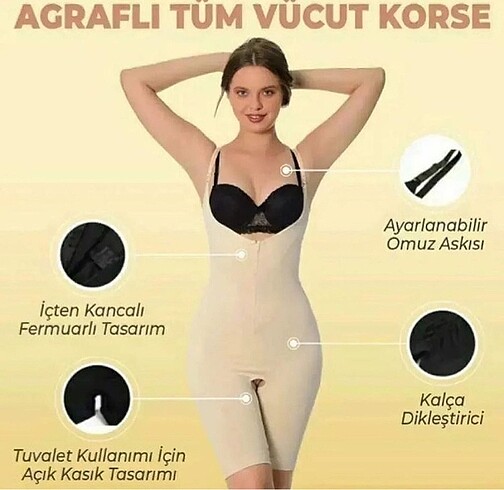Diğer Korse agraflı