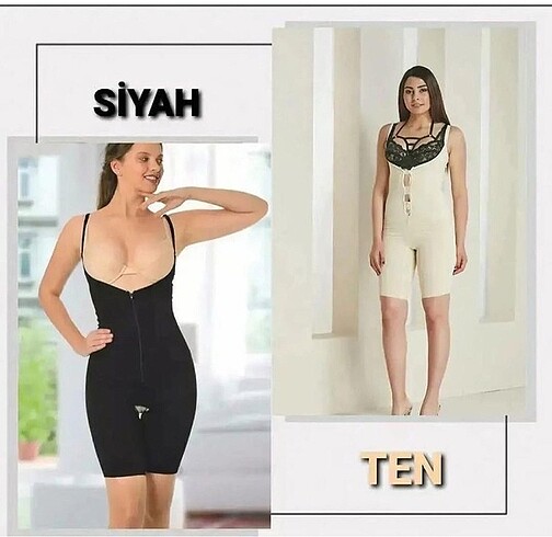l Beden Korse agraflı
