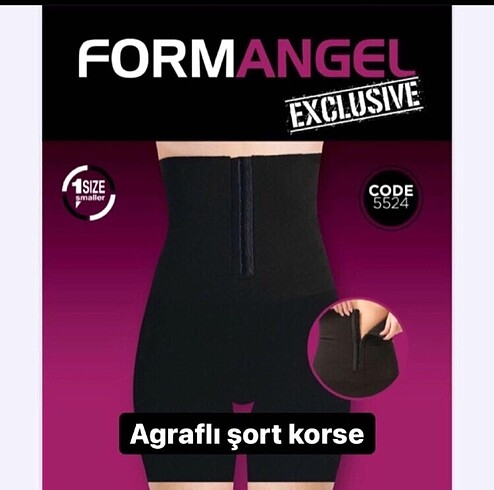 Agraflı korse