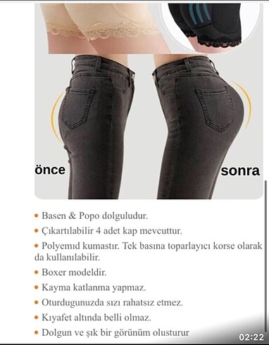 Basen popo dolgu paketi sıfır - Görsel 4