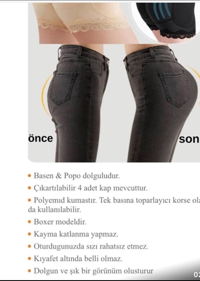 Basen popo dolgu paketi sıfır - Görsel 4