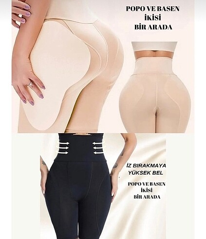 Popo basen dolgu yüksek bel - Görsel 5