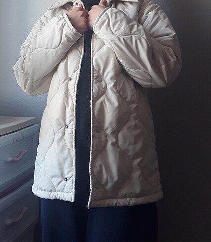 s Beden ten rengi Renk Kapitone mont