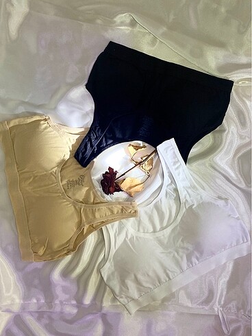 3 renk Süngerli bralet