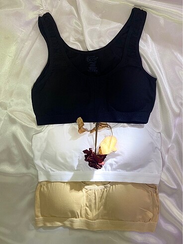Zara 3 renk Süngerli bralet