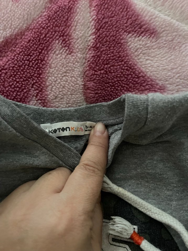 Gri Kamuflaj Desenli Bebek Erkek Takımı - Görsel 2