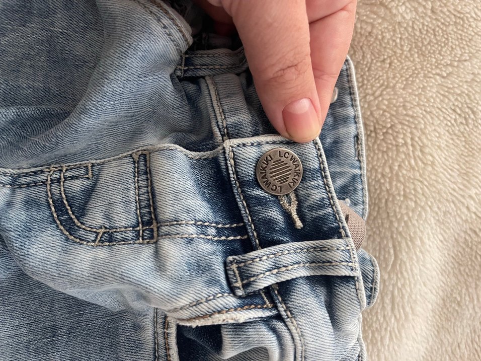 Gri Erkek Çocuk Dar Kesim Kot Pantolon - Görsel 2