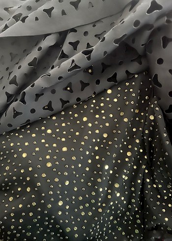 Siyah Midi Kemerli Gotik Kadın Elbise - Görsel 5