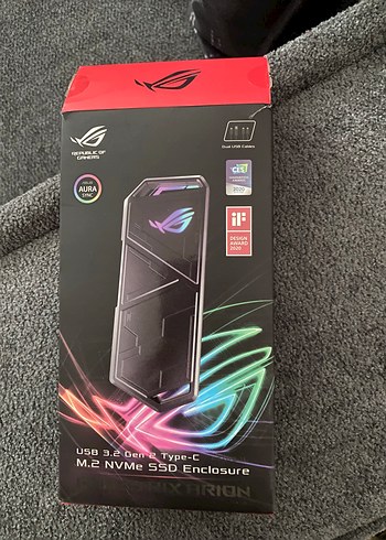 ASUS ROG M.2 NVMe SSD Kutusu USB 3.2 Gen 2