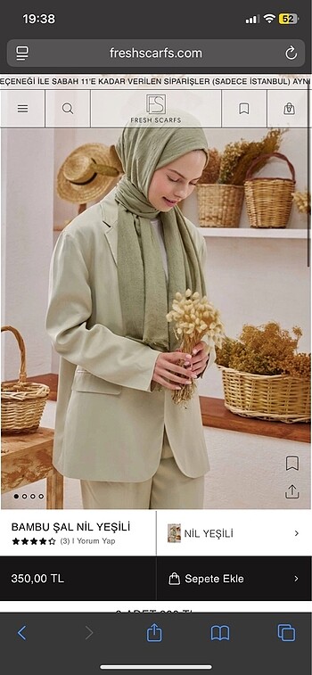  Beden gri Renk Fresh bambu şal