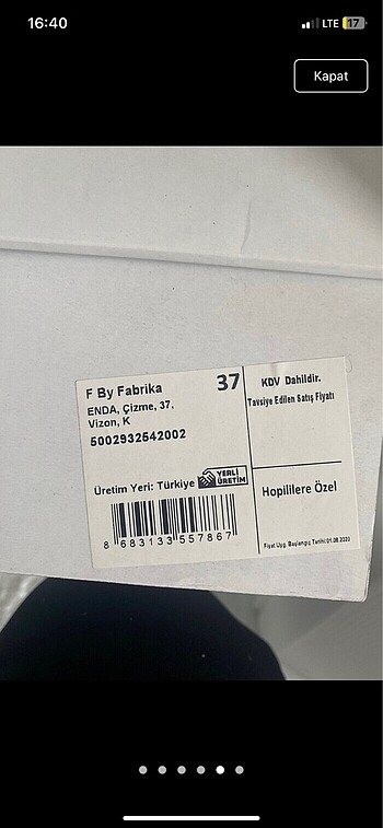 Yağmur çizmesi - Görsel 5