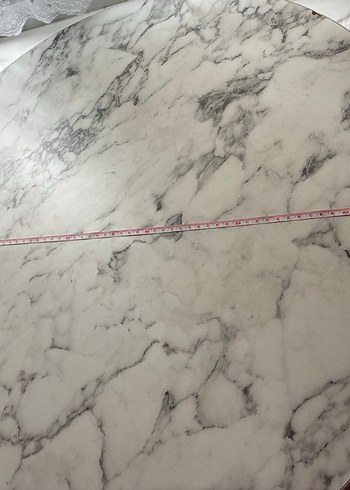 Mermer görünümlü yer sofrası - Görsel 2