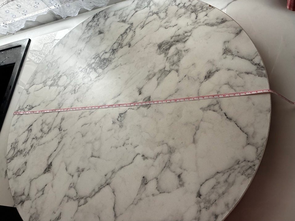 Mermer görünümlü yer sofrası - Görsel 2