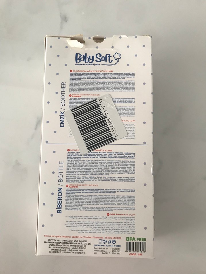 Cam biberon + emzik seti - Görsel 2