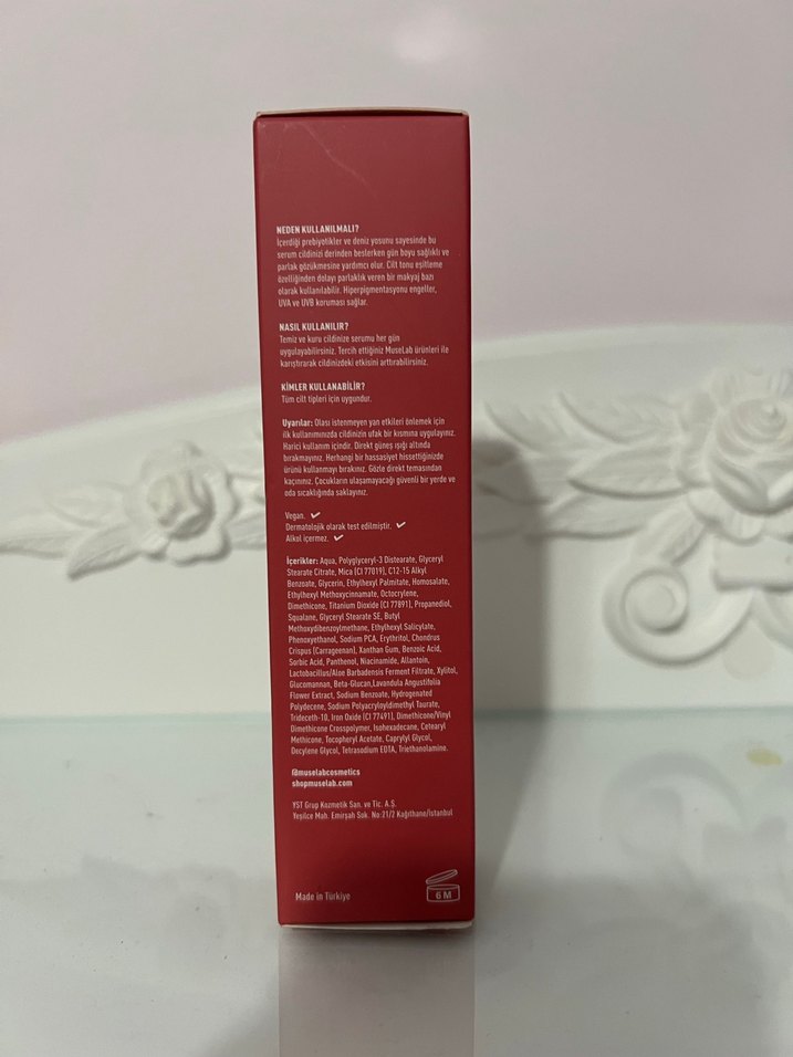 Musee Parlaklık Veren Ton Eşitleyici Serum SPF15 - Görsel 3