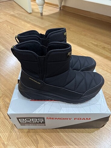 39 Beden siyah Renk Skechers Kar Botu