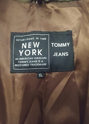 xl Beden yeşil Renk Tommy Hilfiger mont