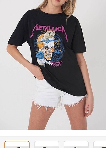 Metallica Addax tshirt
