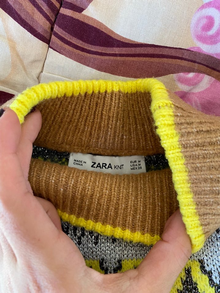 Bohem Örgü Kazak - Görsel 3