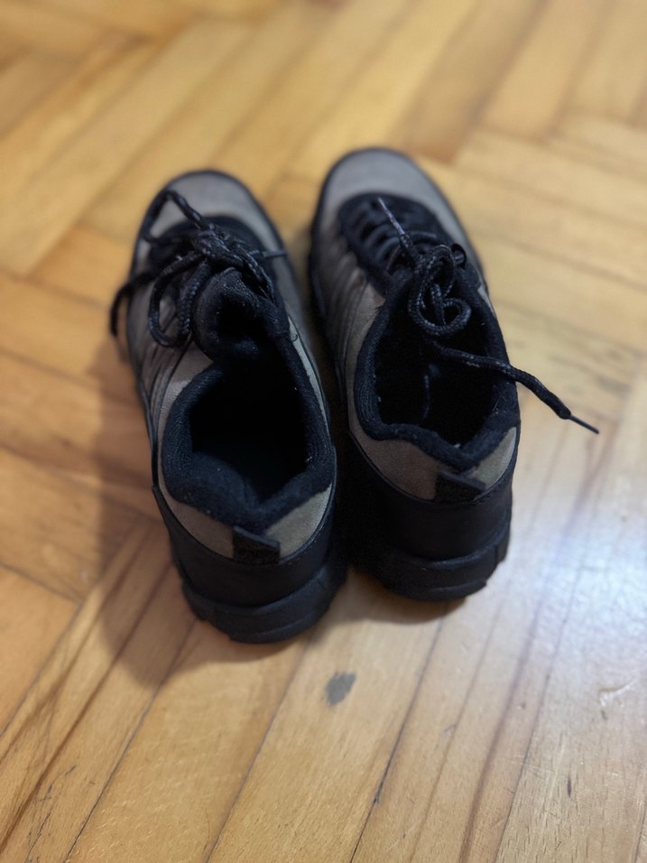 Gri Bağcıklı Outdoor Ayakkabı - Görsel 2