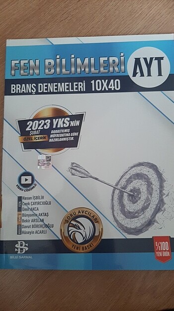 Bilgi Sarmal Ayt Fen Branş deneme 