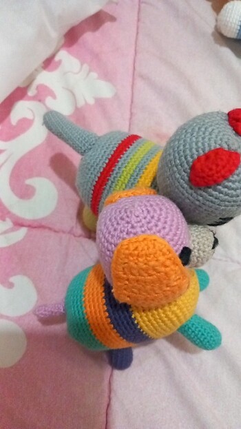  Beden Amigurumi kedi ve köpek 