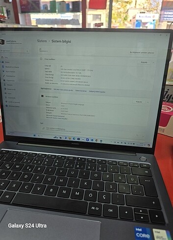 Huawei Huawei matebook 14 2022 dokunmatik ekranlı 16gb ram 512gb hafıza