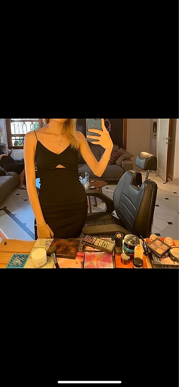 Zara Zara siyah elbise
