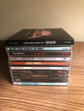 Rock/Metal/Blues Müzik CD?leri