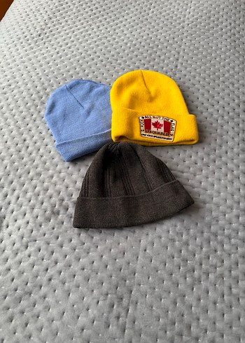 Erkek Gri Örgü Polar Bere - Görsel 2