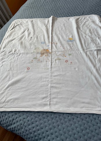 Nakışlı Pastel Renkli Çocuk Battaniyesi - Görsel 5