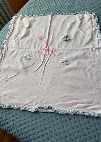 Nakışlı Pastel Renkli Çocuk Battaniyesi - Görsel 4