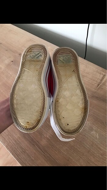 25 Beden kırmızı Renk Çocuk converse