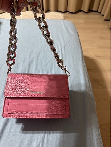 Bershka BERSHKA PEMBE ÇANTA