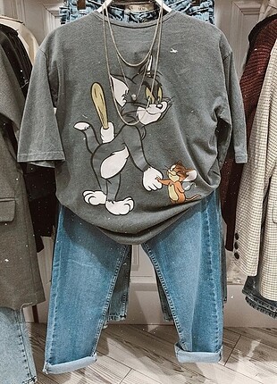 tom ve jerry tişort