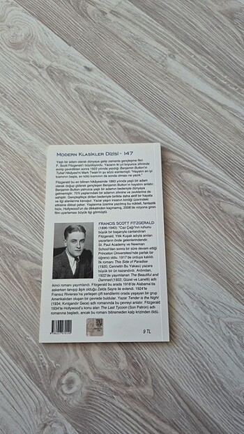  f. scott fitzgerald - benjamin button'ın tuhaf hikayesi