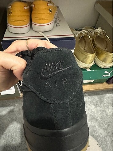 37,5 Beden siyah Renk Orijinal nike air
