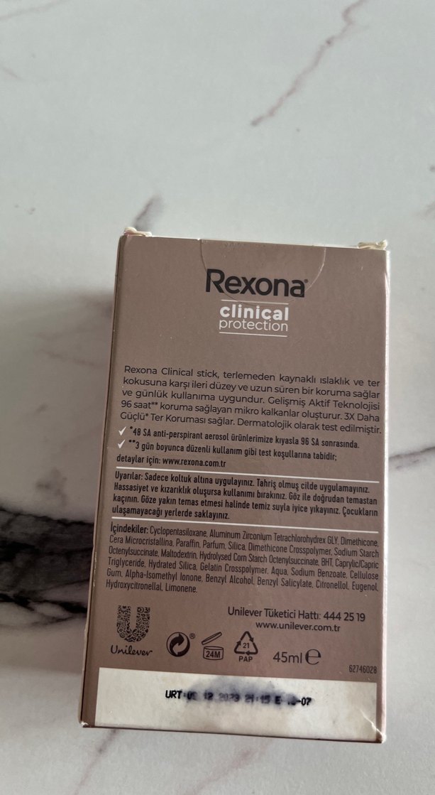 Rexona Clinical Protection Kadın Deodorant - Görsel 3