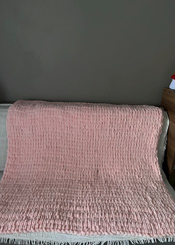 Puf Pembe Yumuşak Çocuk & Tv Battaniyesi - Görsel 3