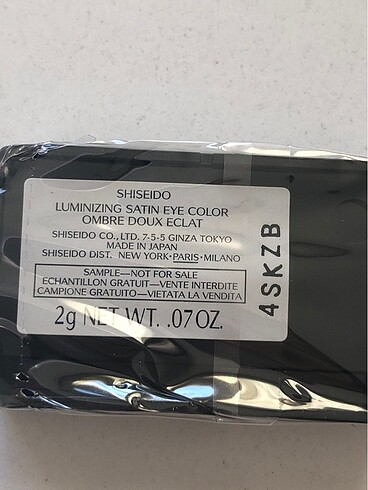 Shiseido Shiseido mavi far