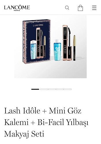  Beden Lancome idole mascara seti