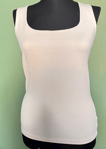 Zara Zara Ekru Kadın Basic Atlet