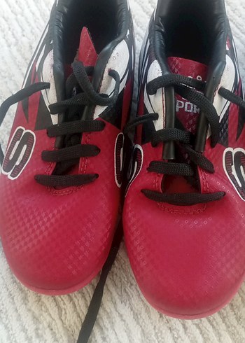 Sportive Kırmızı Erkek Çocuk Sneakers Velcro