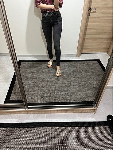 Trendyol & Milla Koyu antrasit skinny jean