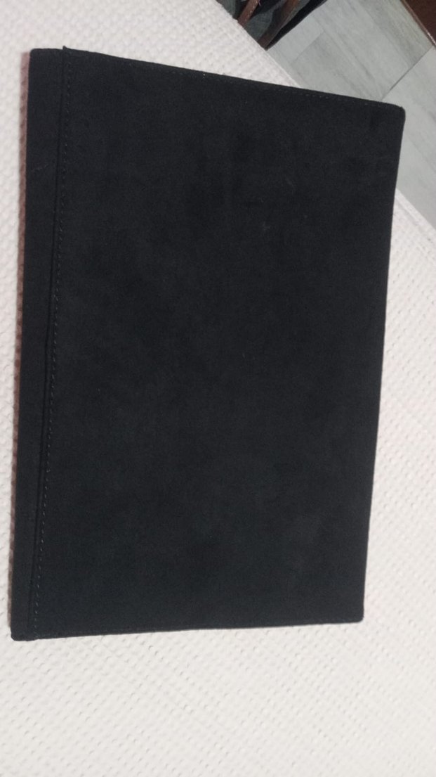 Siyah Minimalist kadın cüzdan çanta - Görsel 5