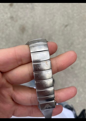 Gri Minimalist Armani Erkek Saati - Görsel 3