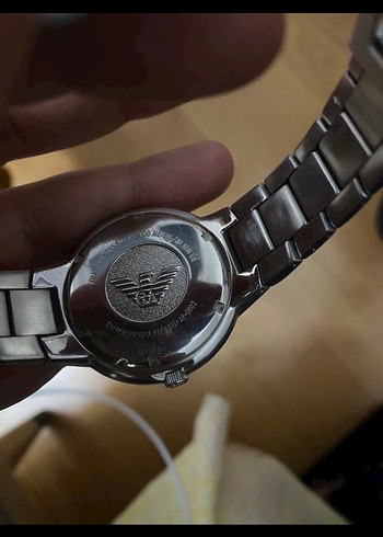 Gri Minimalist Armani Erkek Saati - Görsel 2