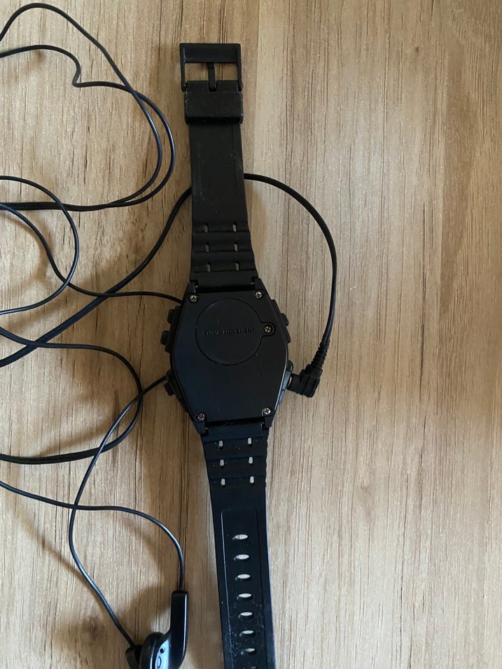 Siyah Vintage Biker Erkek Kol Saati - Görsel 3