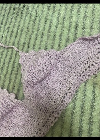 Mor Bohem Stil Kadın Bralet - Görsel 4